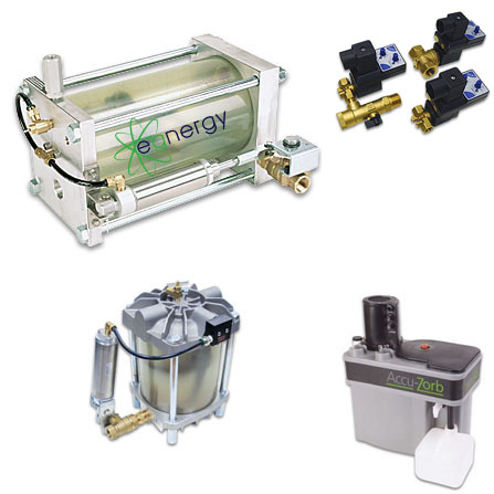 condensate drain valves and oil water separators